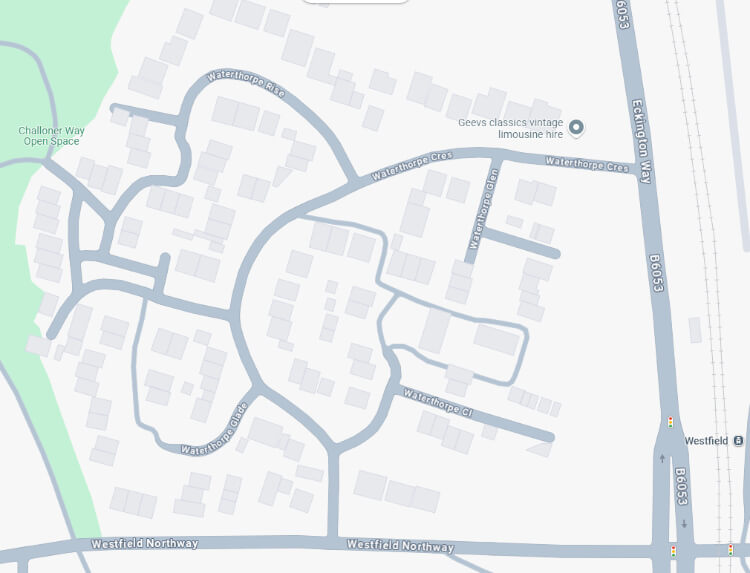 Waterthorpe Map Waterthorpe Map